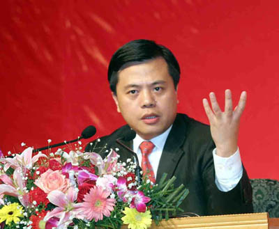 盛大网络董事长陈天桥。 盛大网络董事长陈天桥。